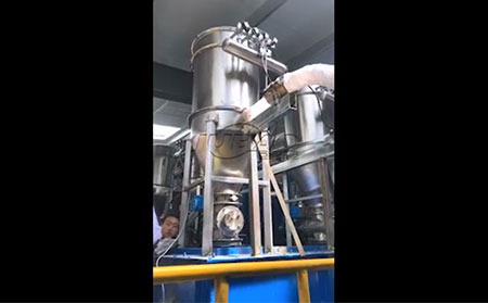 我公司電池材料真空上料生產線客戶