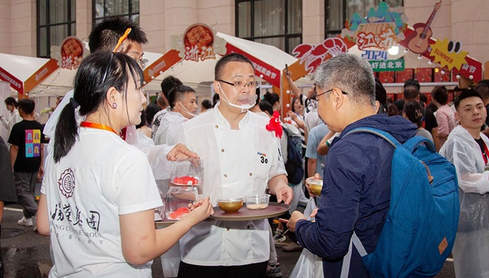 以食為媒，淮揚菜品鑒堂受邀參展“北京國際美食薈”